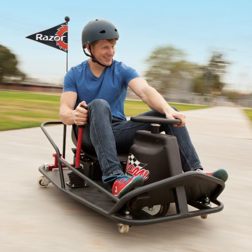 Электро дрифт кар Razor Crazy Cart XL