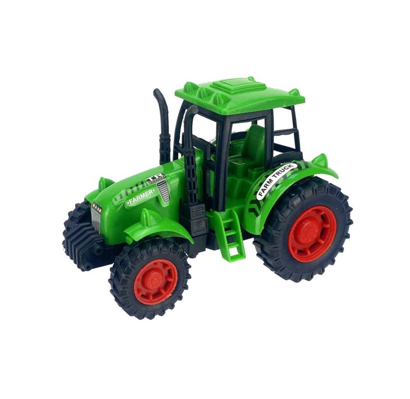 Зеленый трактор игрушка
