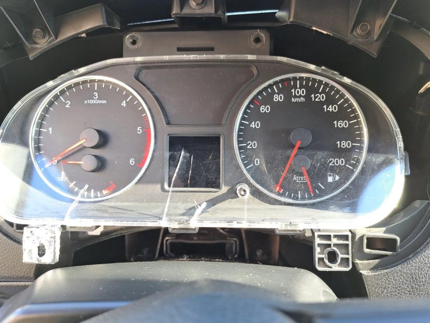 Разборка панель приборов Дельта