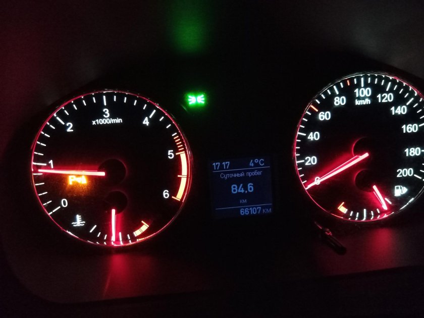 УАЗ Патриот приборная подсветка