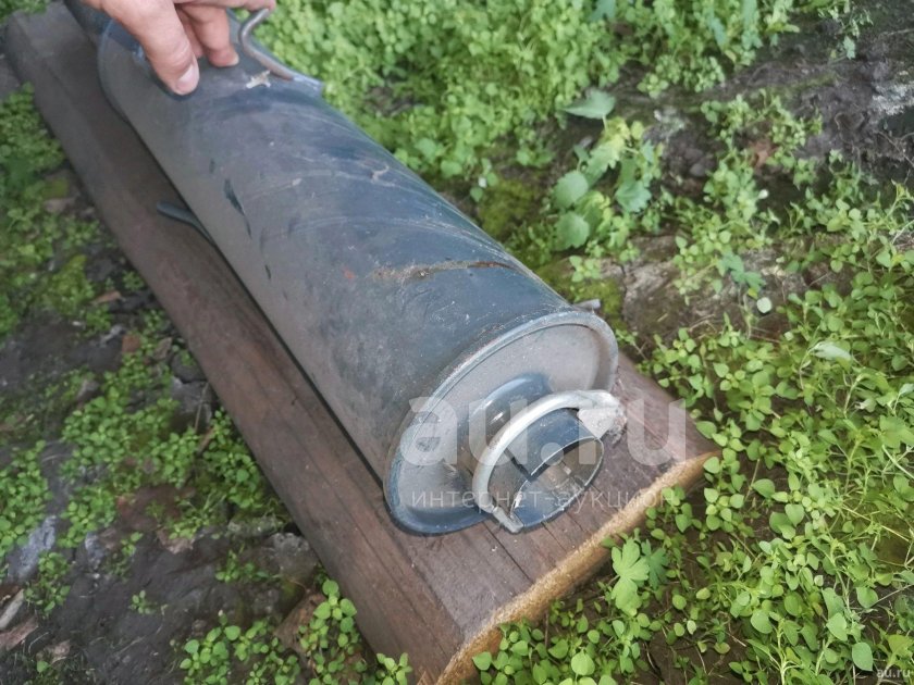 Прямоточный глушитель патент