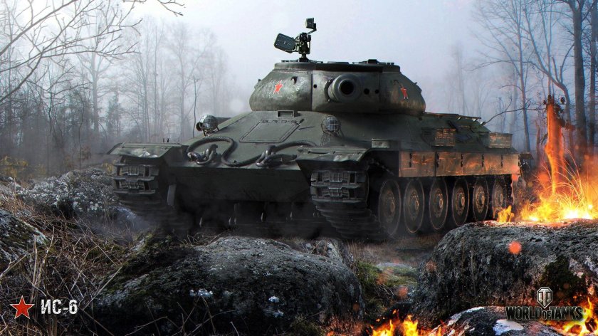 World of Tanks танки ИС 6