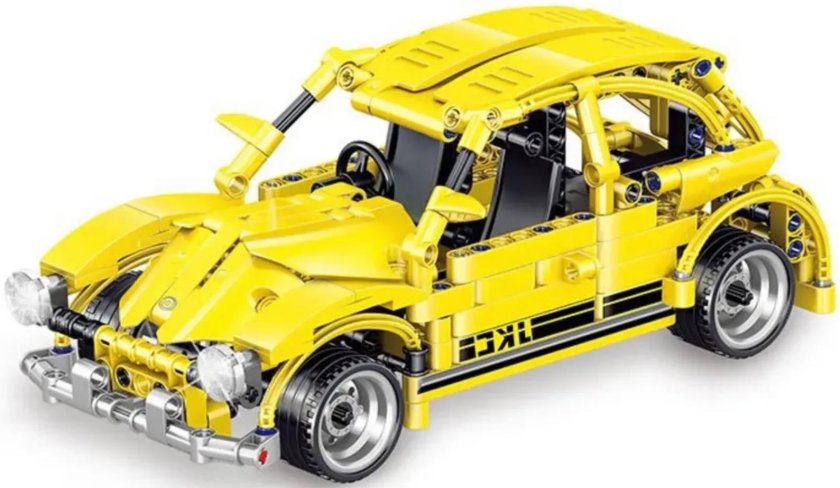 Лего креатор желтый автомобиль