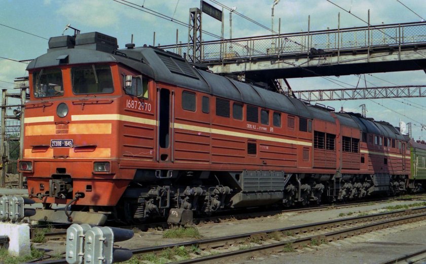 Тепловоз 2тэ116 СССР