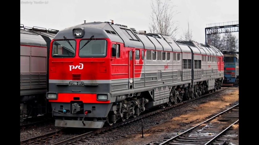 Локомотив тепловоз 2тэ116