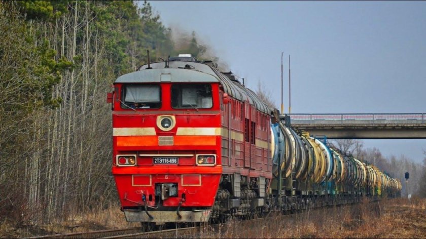 Локомотив тепловоз 2тэ116