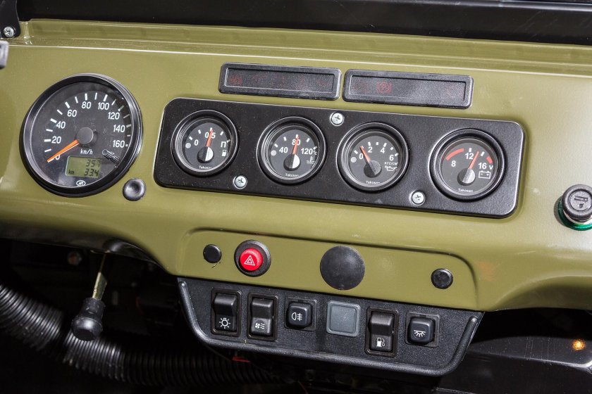 УАЗ 452 приборная панель