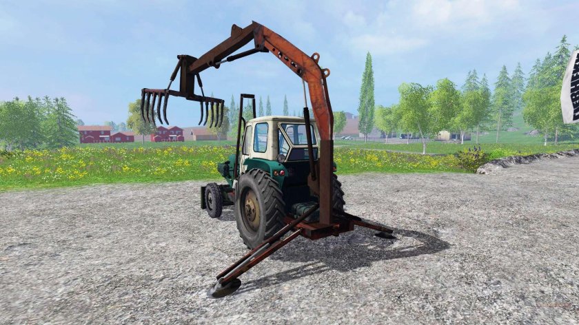 ЮМЗ 6 Л грейфер