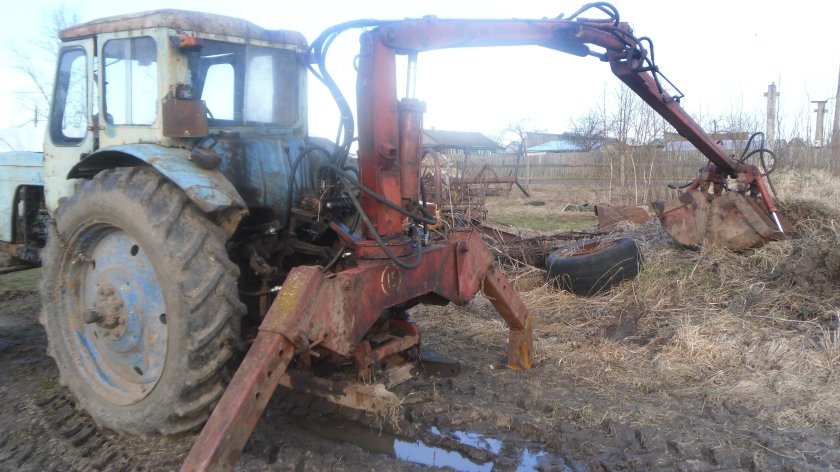 Грейферный погрузчик МПУ-Ф-05