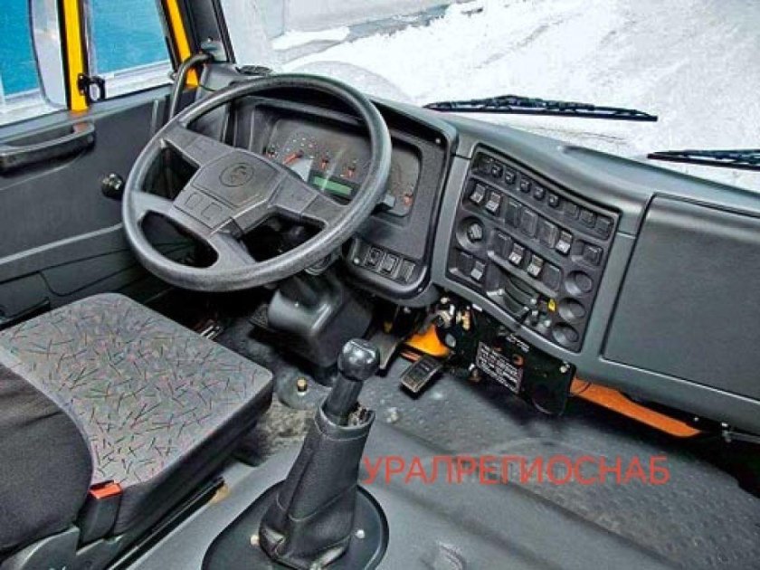 КАМАЗ новая панель КАМАЗ 65116