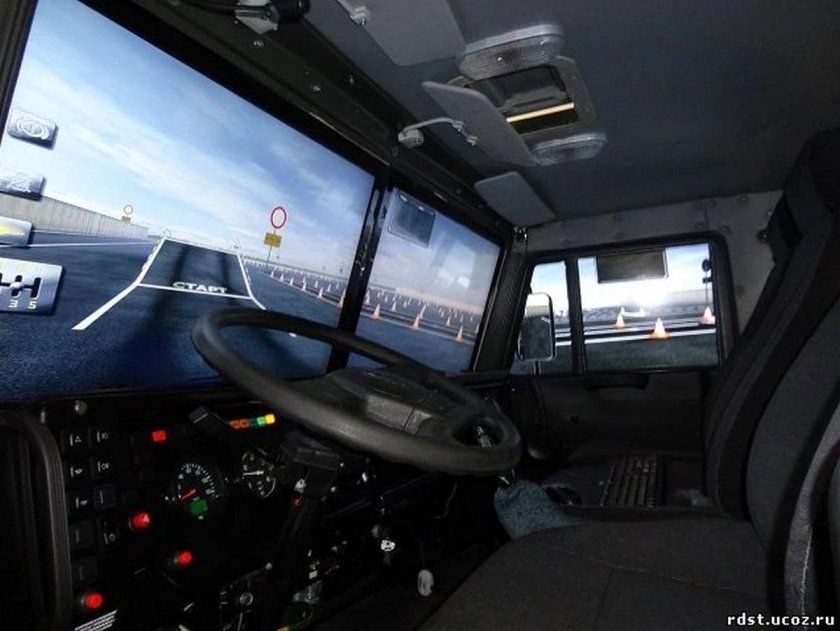 КАМАЗ 5460 кабина внутри