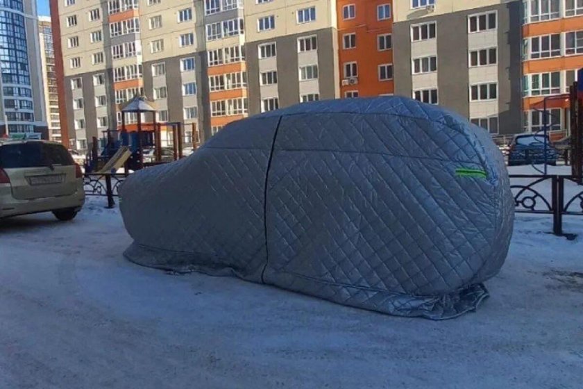 Тент гараж для автомобиля зимний