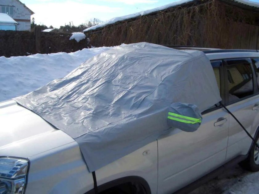 Защита машины от снега