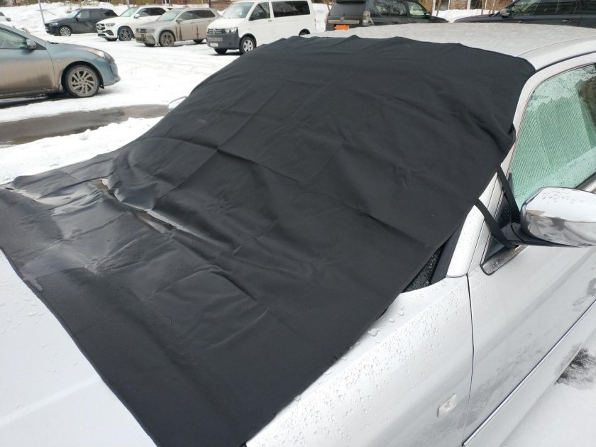 Накидка на автомобиль от снега