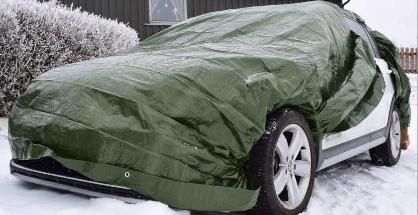 Брезент на машину