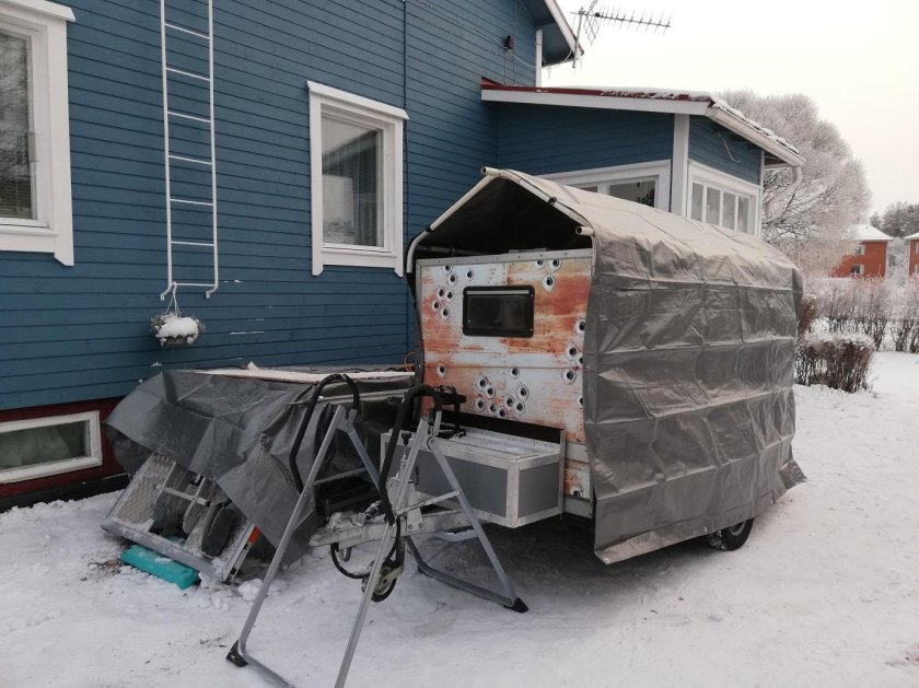 Прицеп-укрытие СПУ ,,Аэлита,,