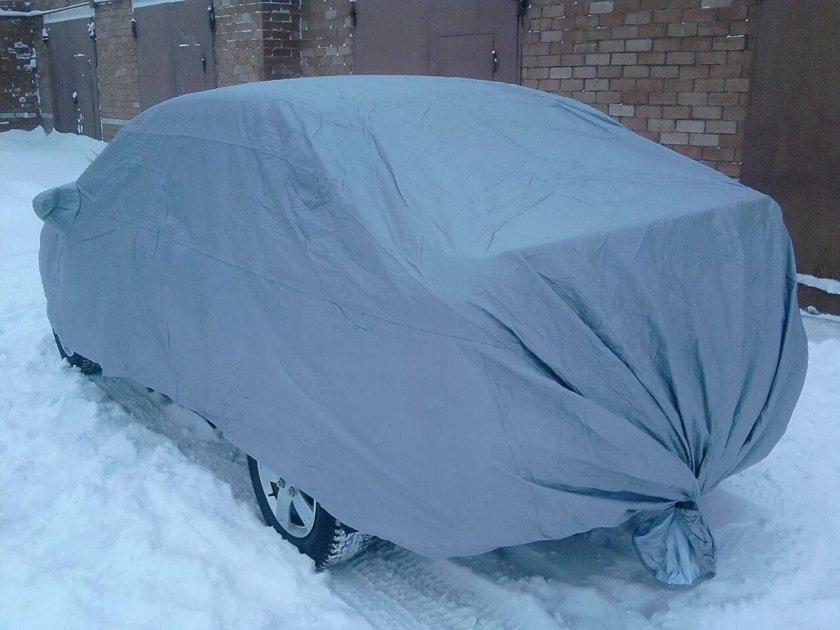 Тент автомобильный зимний