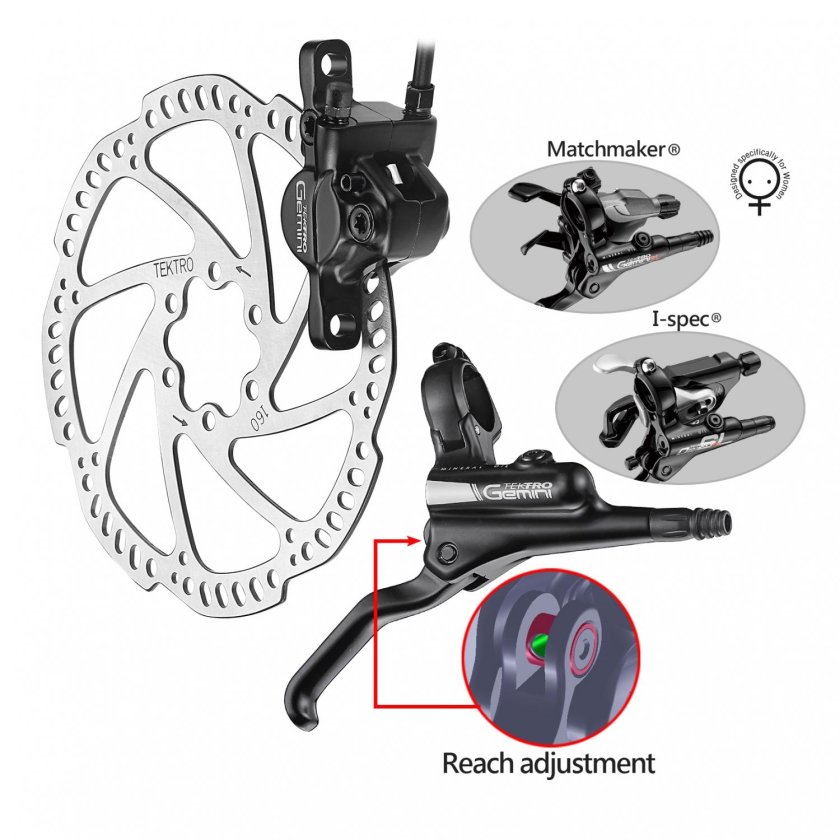 Tektro HD-m275 Hydraulic Disc 160/160