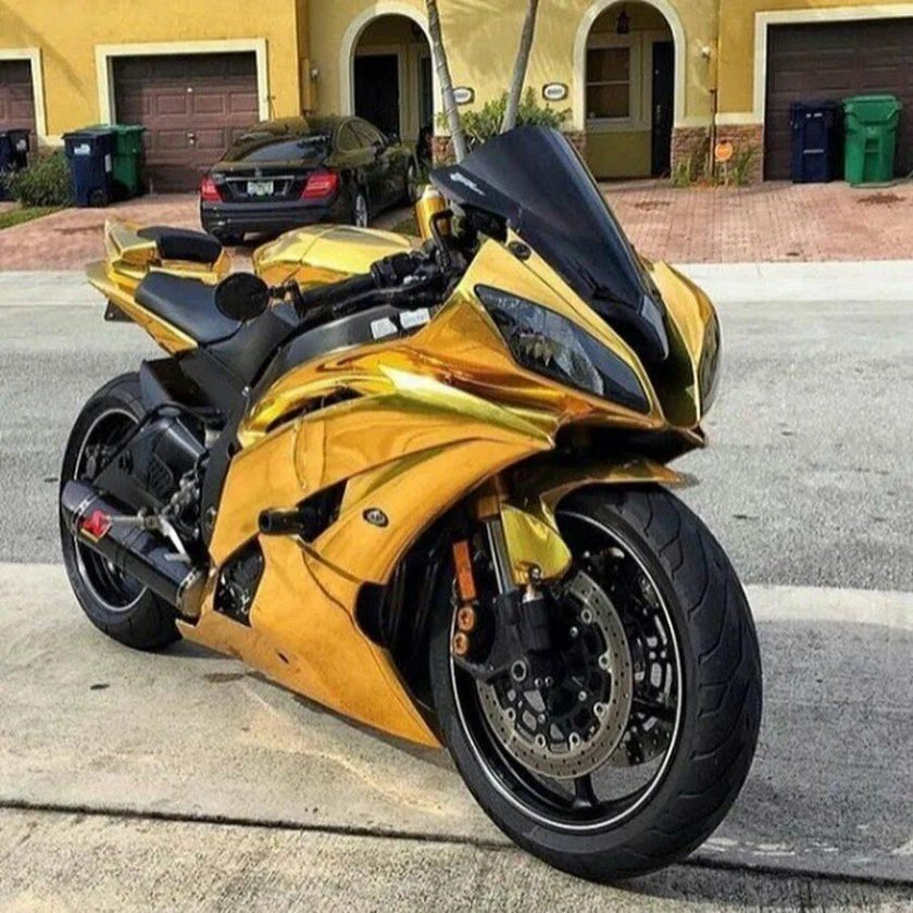 Yamaha r6 Gold