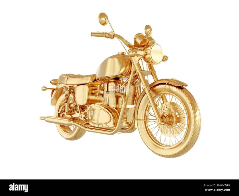 Мотоцикл золотой Орел