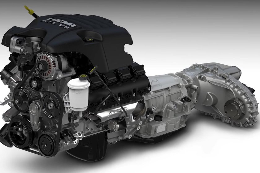 Мотор Hemi 5.7 Ram