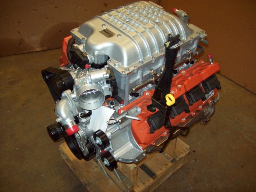 Ram TRX 2023 Hellcat двигатель