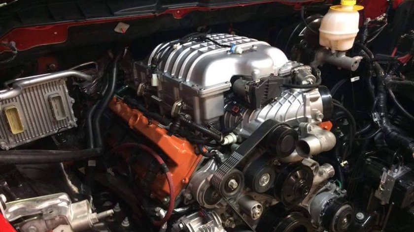 Dodge Ram TRX двигатель
