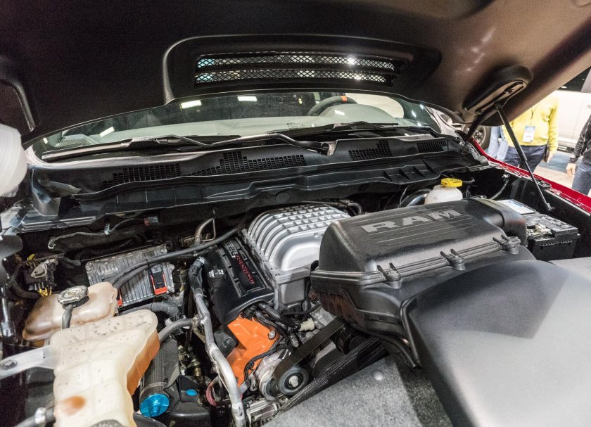 Dodge Ram TRX двигатель