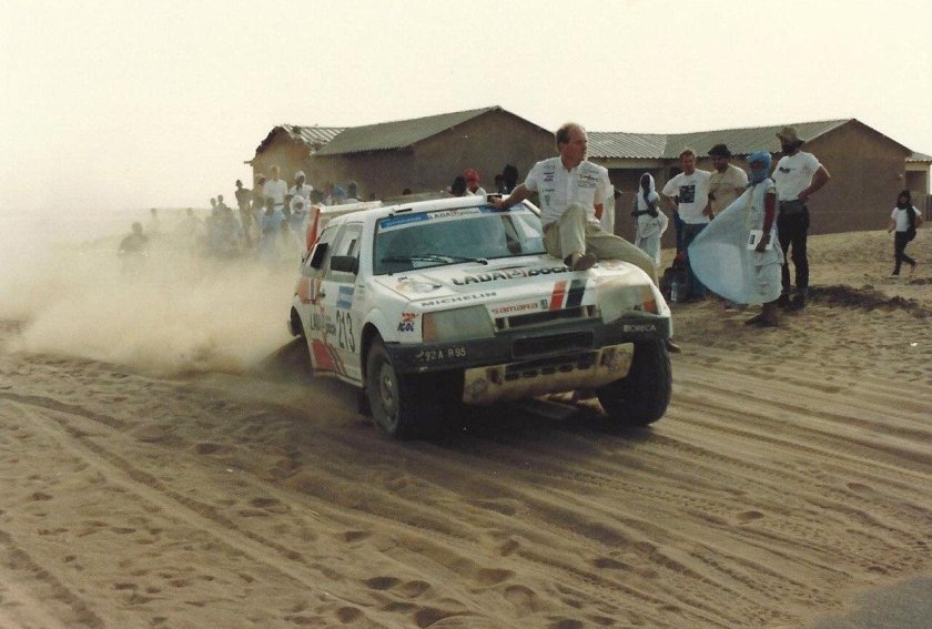 Париж Дакар 1990