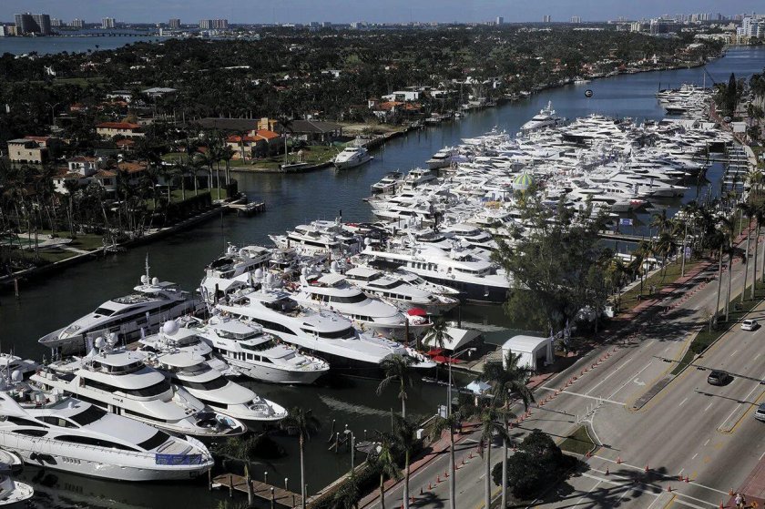 Яхты в Майами