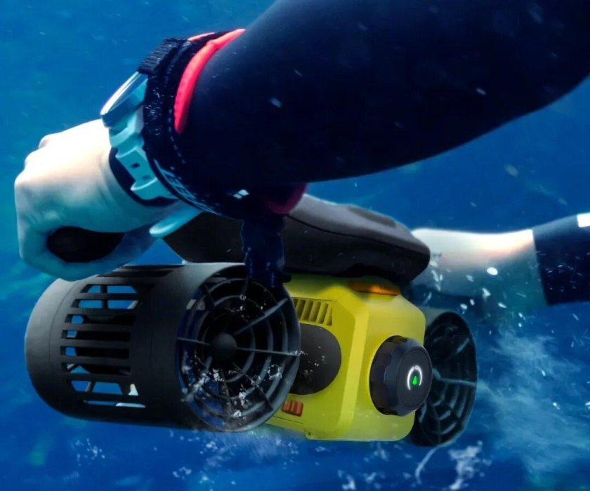 Электрический подводный скутер Lefeet с1 (Yellow)