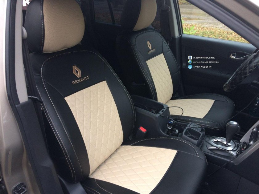 Авточехлы на Рено Логан 1