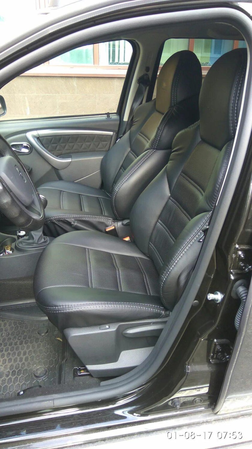 Рено Дастер чехлы Динас