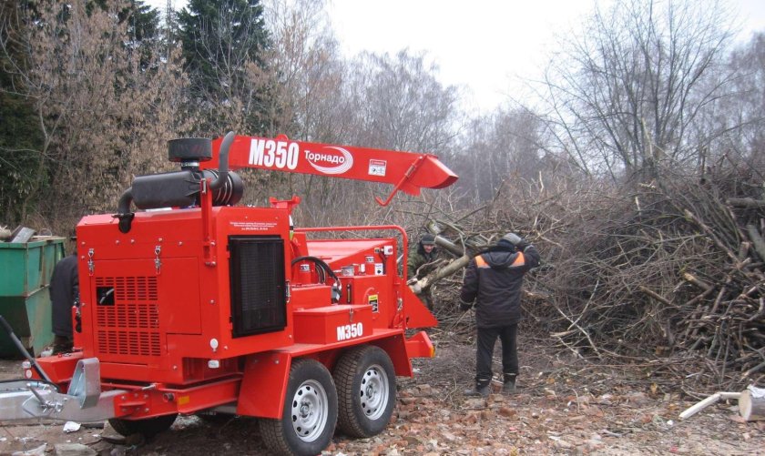 Рубительная машина Торнадо м350