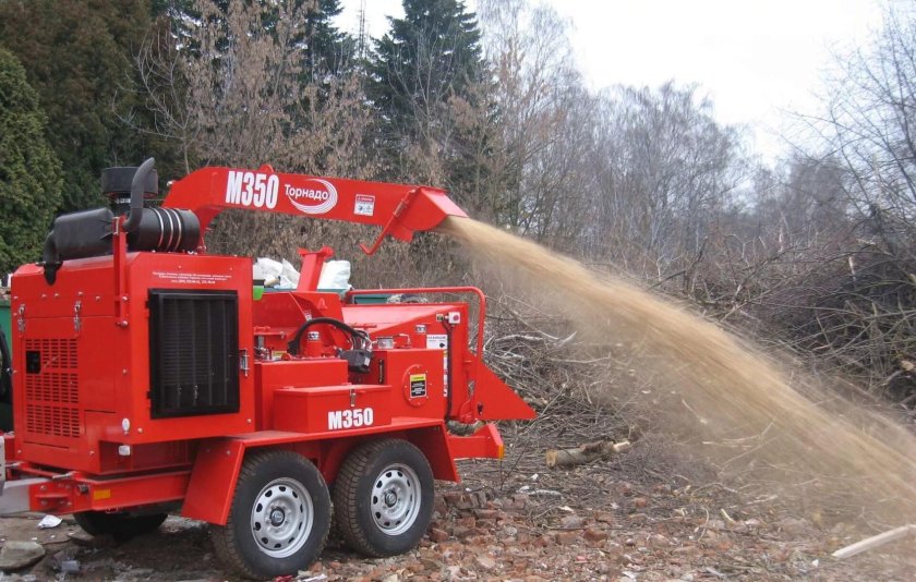 Измельчитель веток Торнадо м350