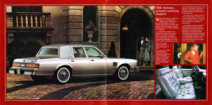 Chrysler Fifth Avenue 1985