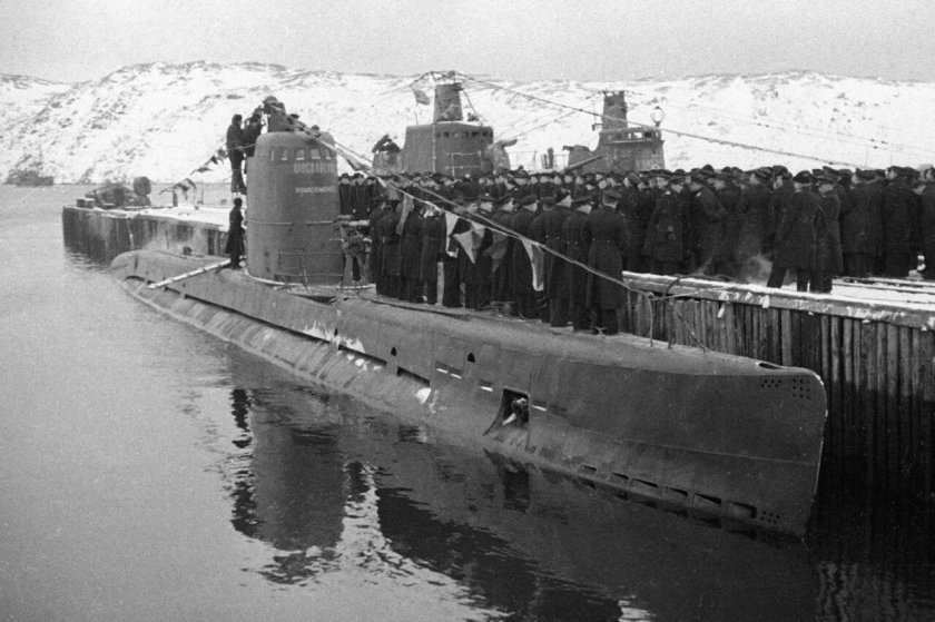Подводная лодка ВОВ 1941-1945