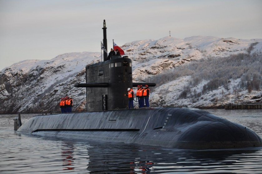 Северный флот подлодка РФ