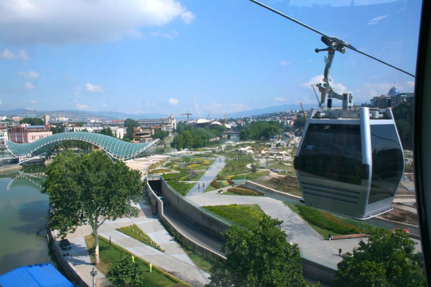 Канатная дорога парк Рике — Нарикала