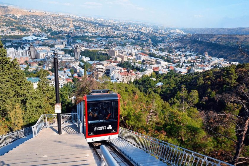 Канатка Тбилиси Мтацминда