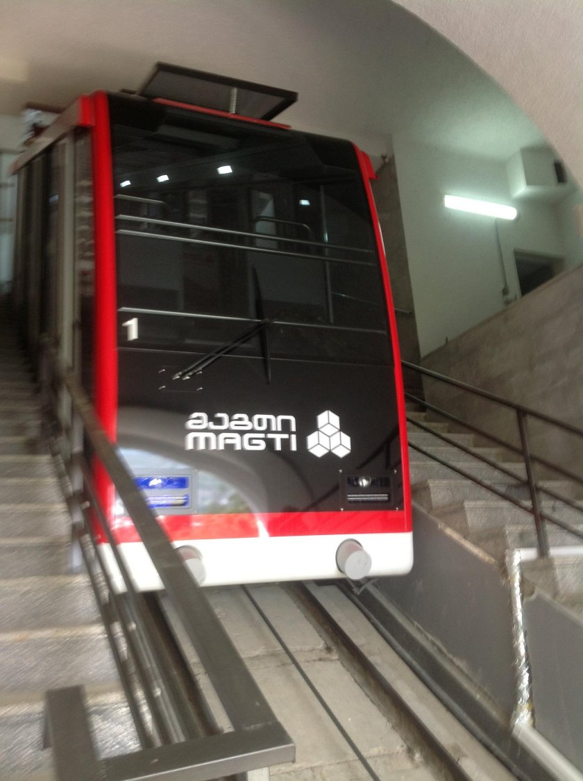 Салон фуникулера