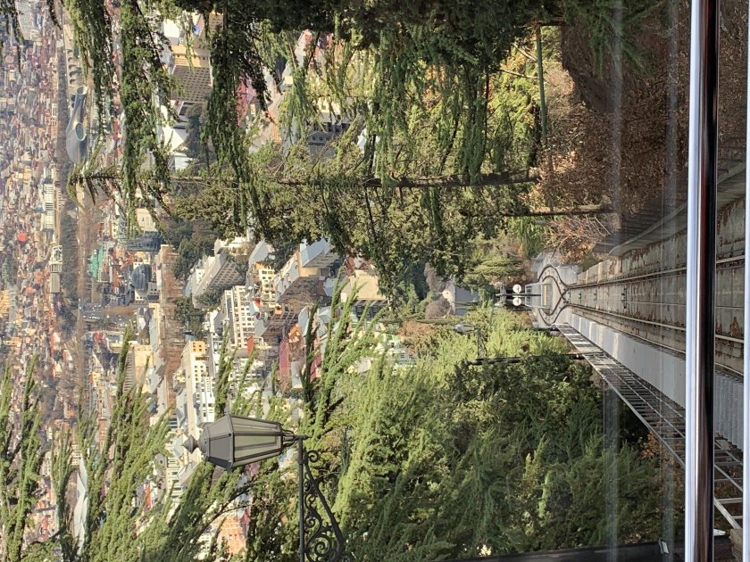 Тбилиси панорама фуникулер