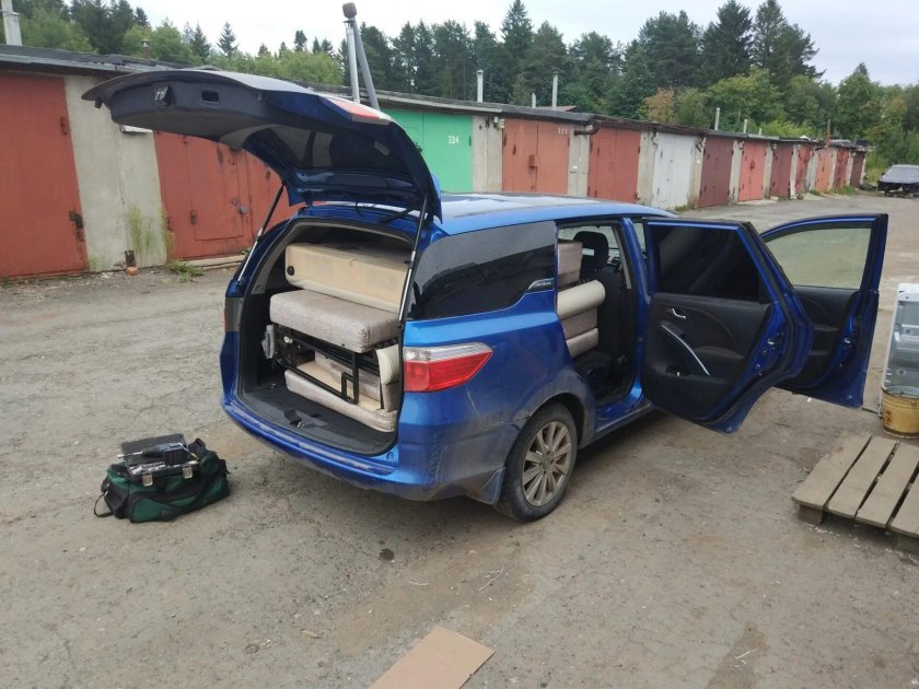 Honda Airwave 2005 габариты