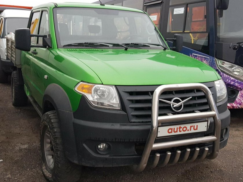 УАЗ профи с двухрядной кабиной 4х4