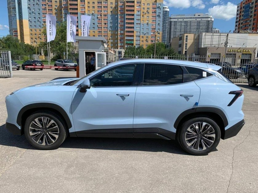 Jetour Dashing голубой