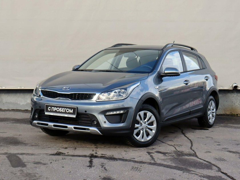 Киа Рио х-лайн 2022 с самарскими номерами