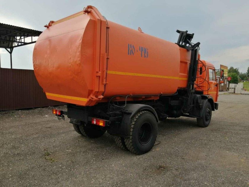 Мусоровоз КАМАЗ ко 449