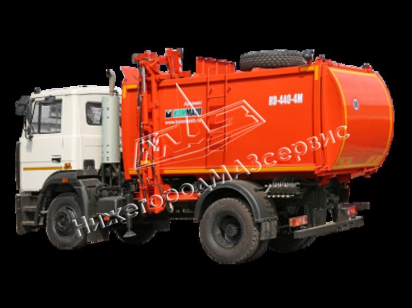 Мусоровоз МАЗ ко 440-8