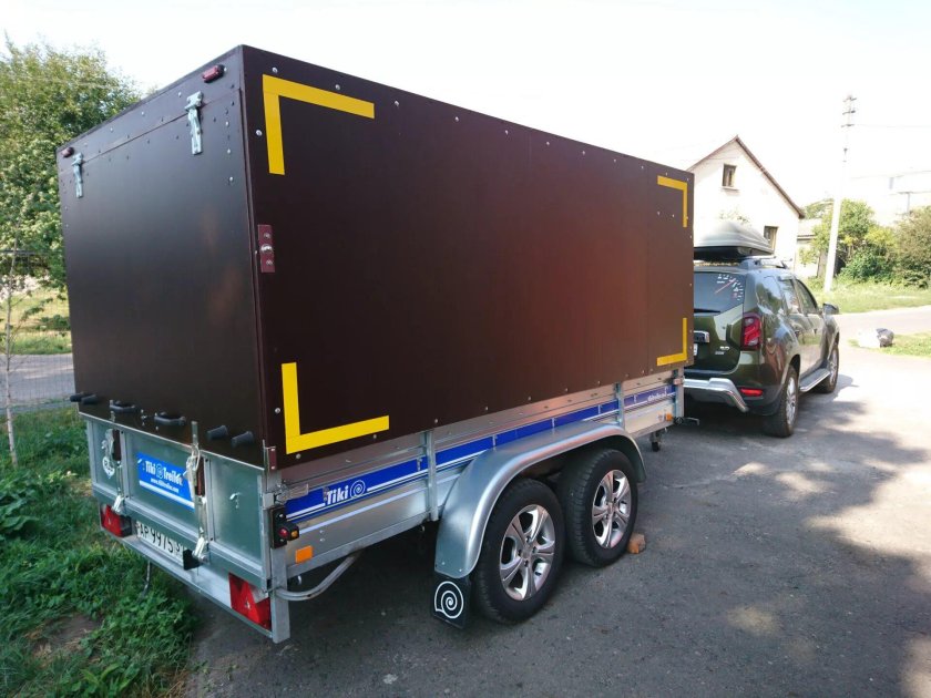 Маркировка прицепа