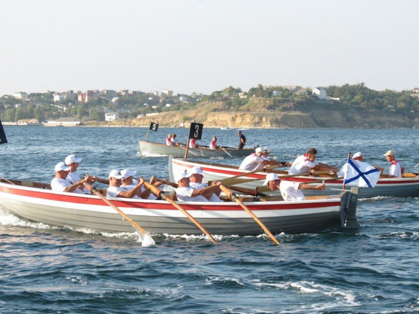 Гребля на ялах